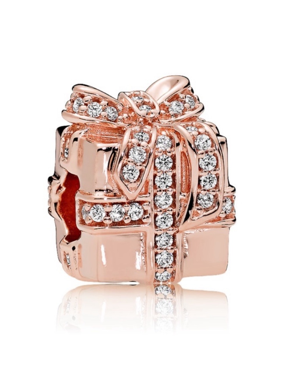 Pandora Rose Gold Present Charm